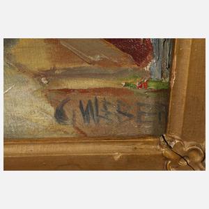 C. Weber, Der Schöne Brunnen mit Christkindlmarkt