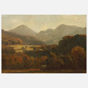 Paul Weber, Mittelgebirgslandschaft