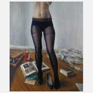 Corinna Weiner, "Selbst in Nylonstrümpfen"