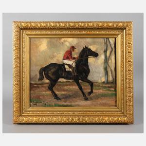 Erich Zeyer-Ihle, "Ausritt zum Training"