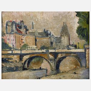 Brücke in der Großstadt