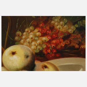 Paar Früchtestillleben