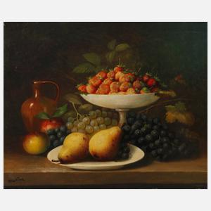 Paar Früchtestillleben