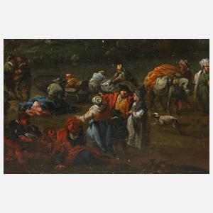 Franz de Paula Ferg, Gesellschaft am Meer