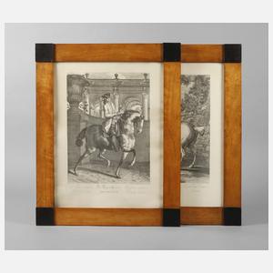 Paar Biedermeierrahmen