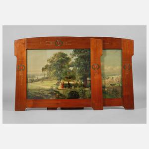 Paar Rahmen Jugendstil