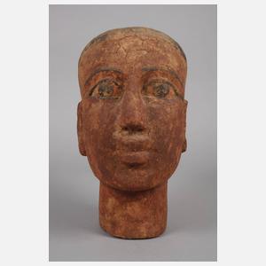 Ägyptisches Kopfstück