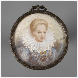 Miniatur Damenportrait