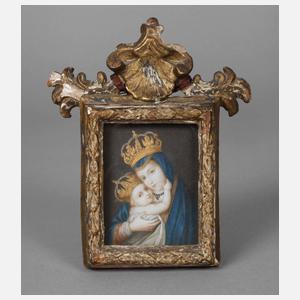 Miniaturbildnis Mariahilf