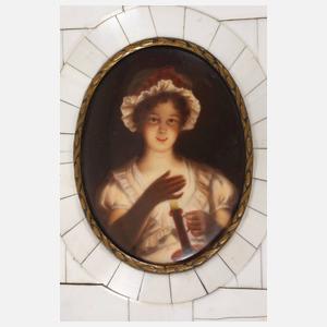 Zwei Porzellanminiaturen