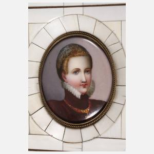 Zwei Porzellanminiaturen