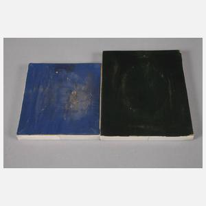 Zwei Porzellanminiaturen