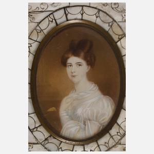 Entfällt!!!! Miniaturbildnis einer jungen Frau