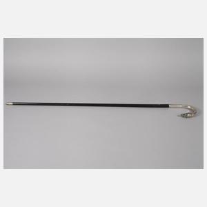 Spazierstock Silber