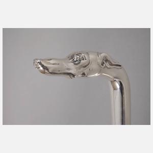 Spazierstock Silber
