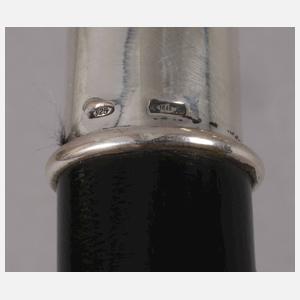 Spazierstock Silber