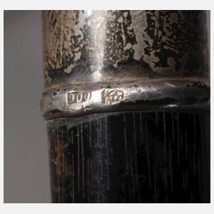 Spazierstock Silber