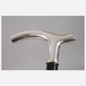 Spazierstock Silber