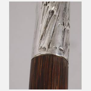 Spazierstock Silber