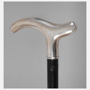 Spazierstock Silber