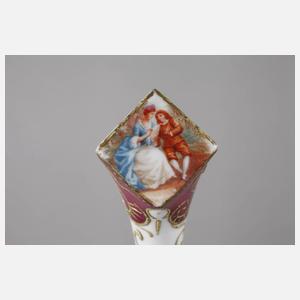 Spazierstock Porzellan