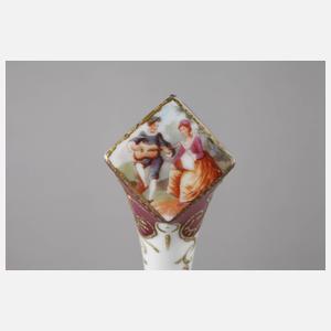 Spazierstock Porzellan