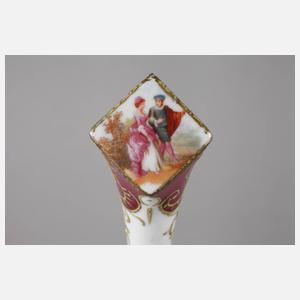 Spazierstock Porzellan