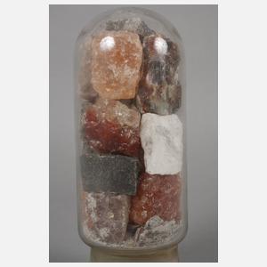 Kleine Mineraliensammlung
