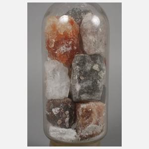 Kleine Mineraliensammlung