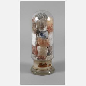 Kleine Mineraliensammlung