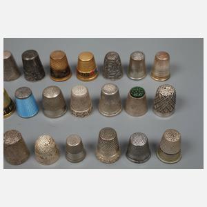 Sammlung Fingerhüte