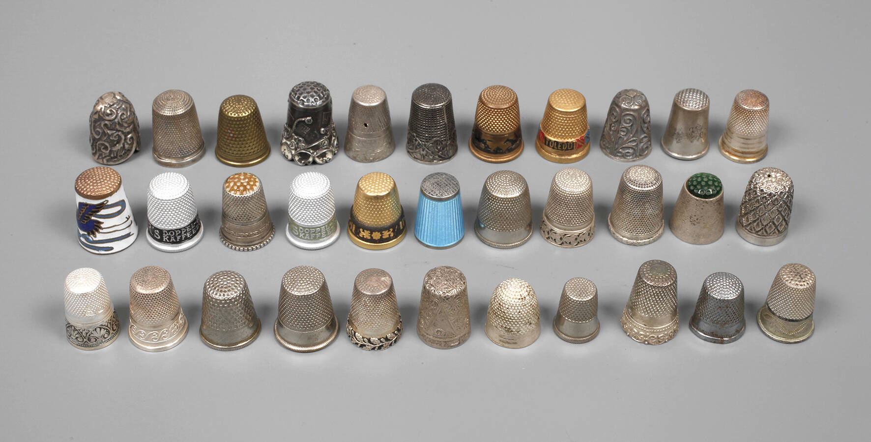 Sammlung Fingerhüte