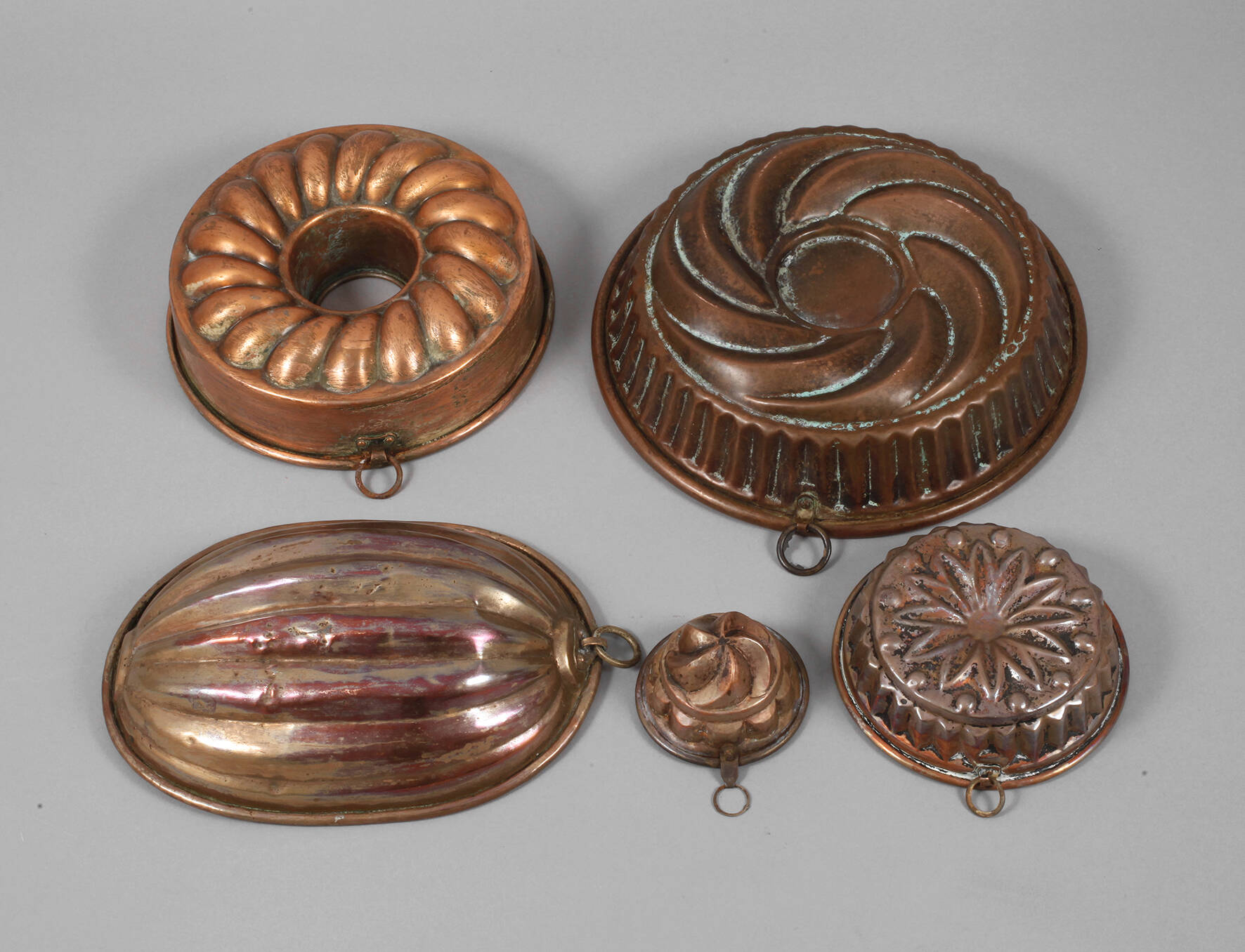 Konvolut Kupferformen