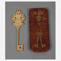 Kammerherrenschlüssel im Etui111