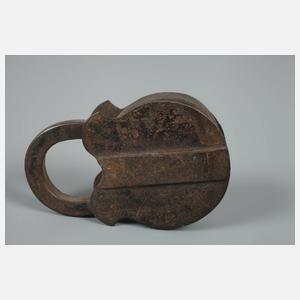 Spätbarockes Vorhängeschloss