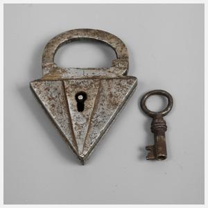 Kleines Vorhängeschloss