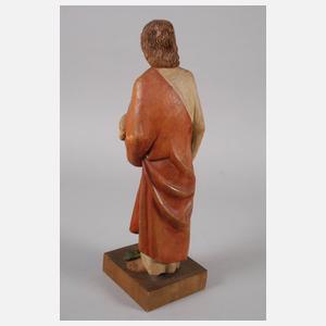 Geschnitzte Heiligendarstellung