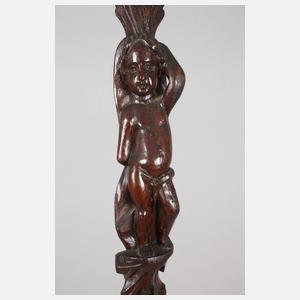 Paar figürliche Schnitzereien