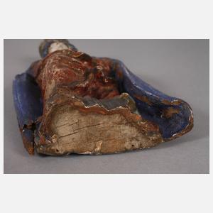 Geschnitzte Heiligenplastik