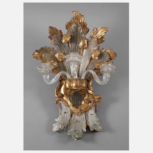 Wandleuchter Rokoko