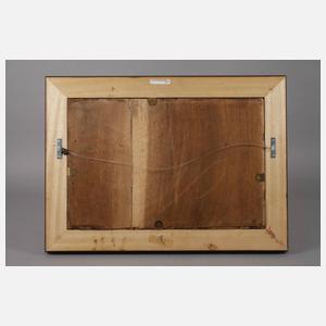 Geschnitztes Wandrelief