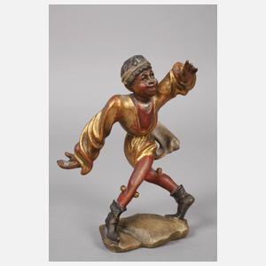 Paar Moriskentänzer Grödnertal