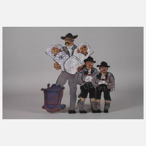 Konvolut Holzfiguren