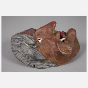Geschnitzte Maske