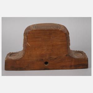 Geschnitzter Fassriegel