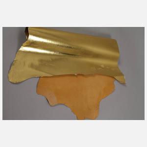 Konvolut Ziegenleder