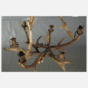 Großer Geweihleuchter