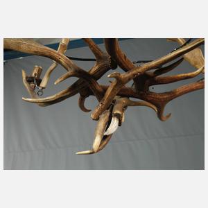 Großer Geweihleuchter