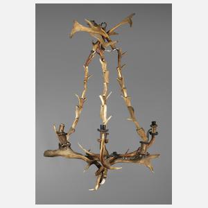 Großer Geweihleuchter