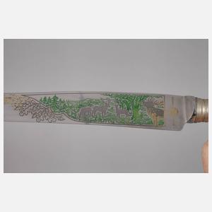 Jagdliches Vorlegebesteck